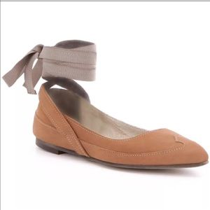 FREE PEOPLE Women’s Pressley Wrap Ballet Flats